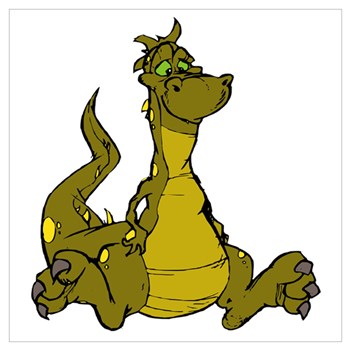 Kids Dragon Posters | Kids Dragon Prints & Poster Designs