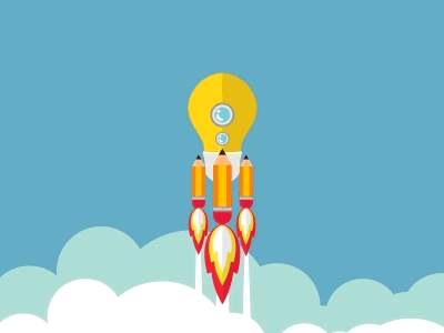Rocket Start [gif] by Roman Scherbyna - Dribbble