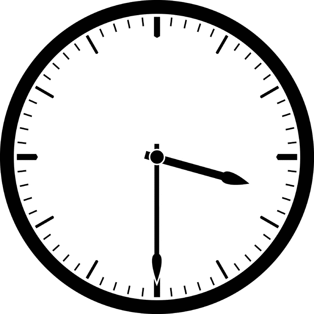 Clocks 3 30 Clipart
