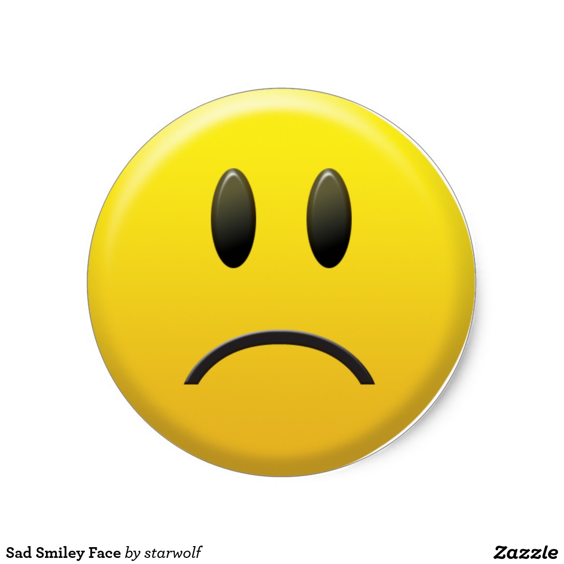 Sad Face Stickers