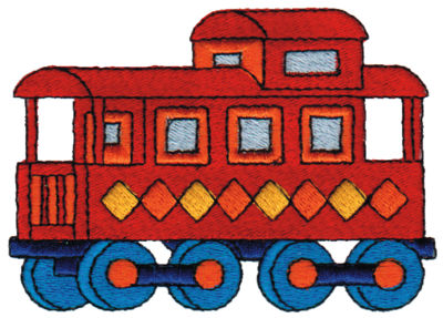 Caboose<br>3.89" x 2.72", John Deer's Ultimate Stash
