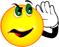 Listening clip art