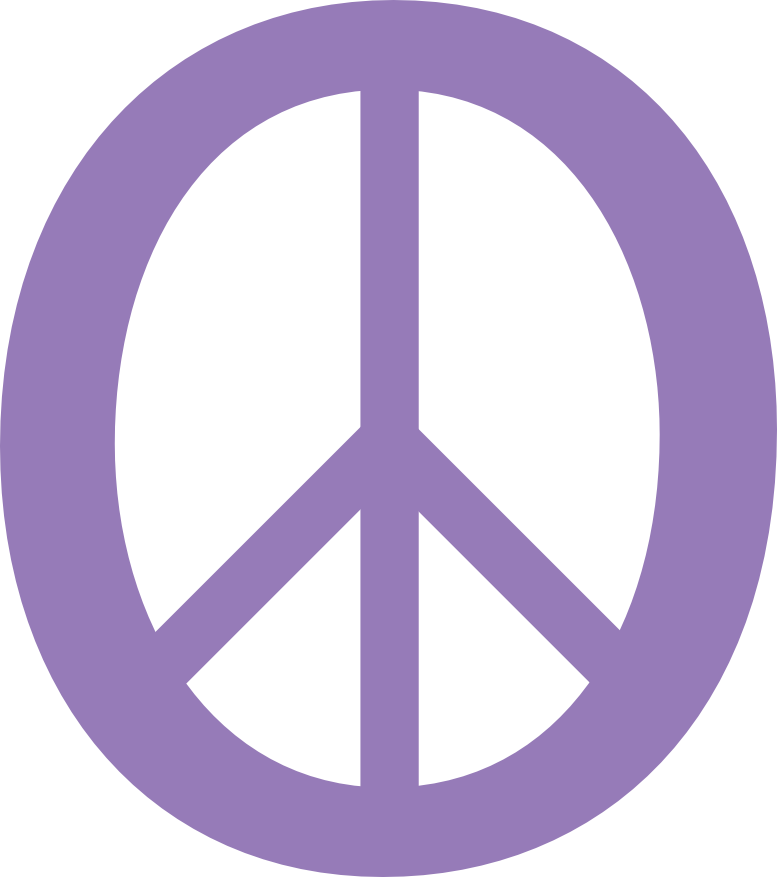 Purple Peace Symbol 11 dweeb peacesymbol.org Peace Symbol Peace ...