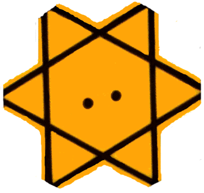 Jewish badge and armbands 1939-1945