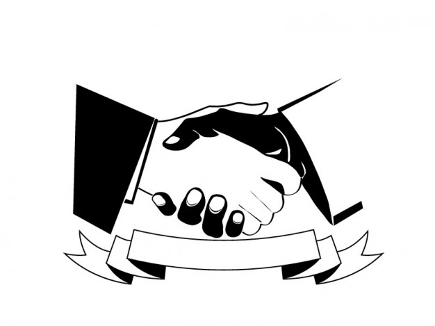 Shaking hands shake hands clip art at vector clip art image #21794