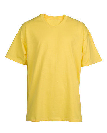 T Shirt Shirt Yellow Blank Pictures, Images and Stock Photos