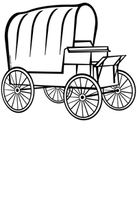 Pioneer Wagon Clipart