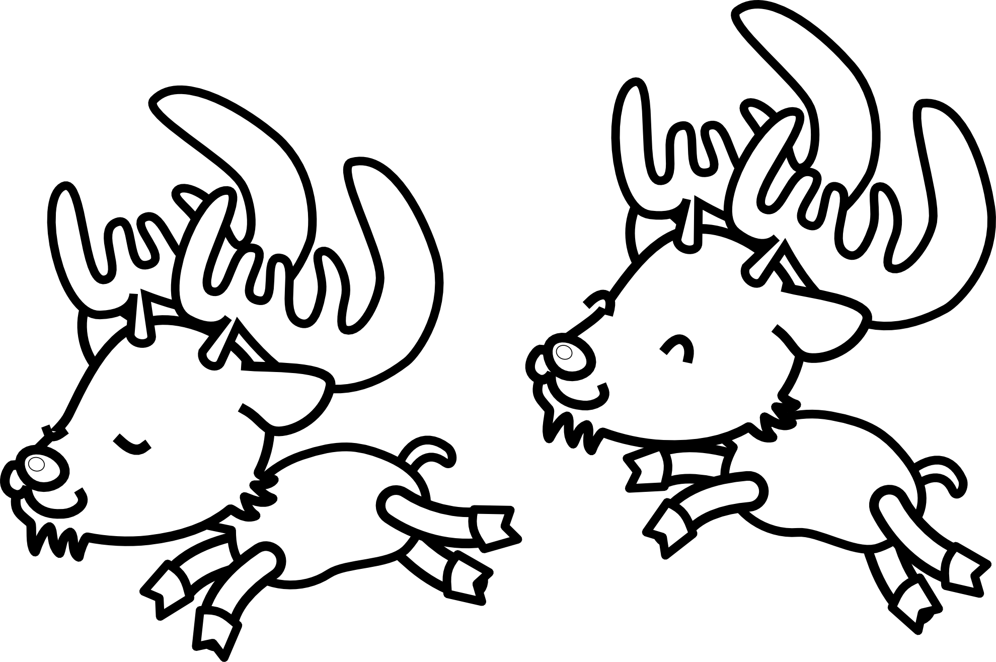 Black And White Holiday Clip Art