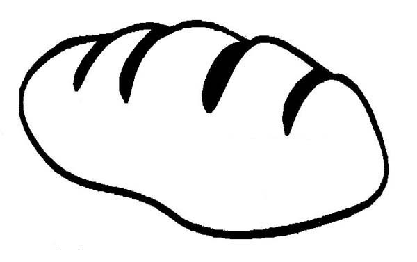 How to Draw Bread Coloring Pages | Best Place to Color