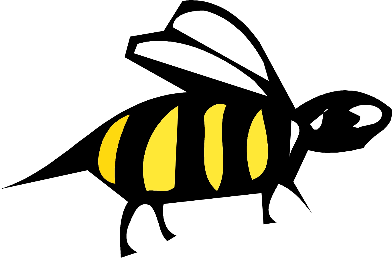 Cartoon Honey Bee