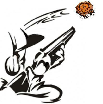 Clay target clipart