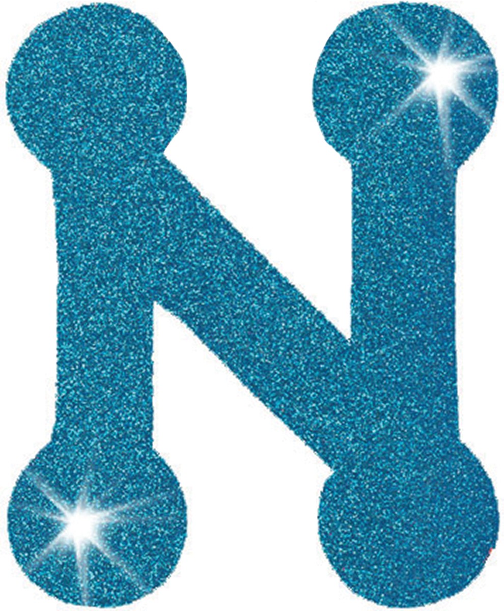 Silver glitter alphabet letter e clipart