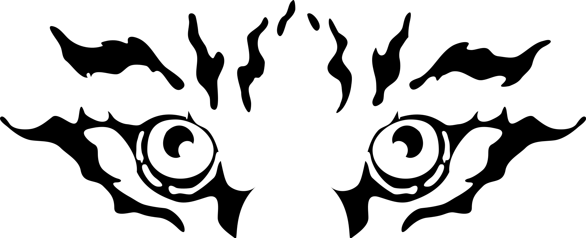 Tiger Eyes Clipart