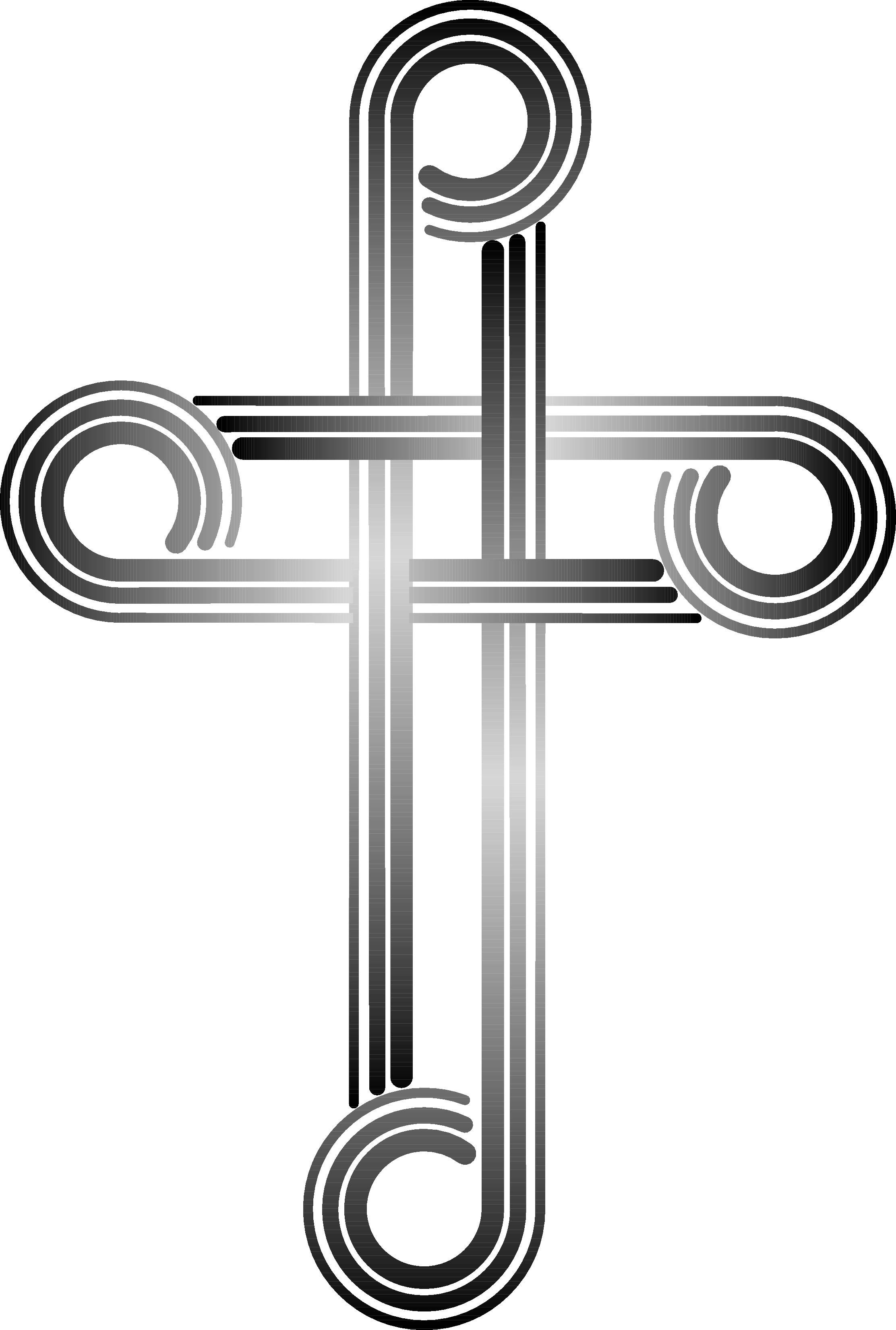 Catholic Cross Clipart Black And White