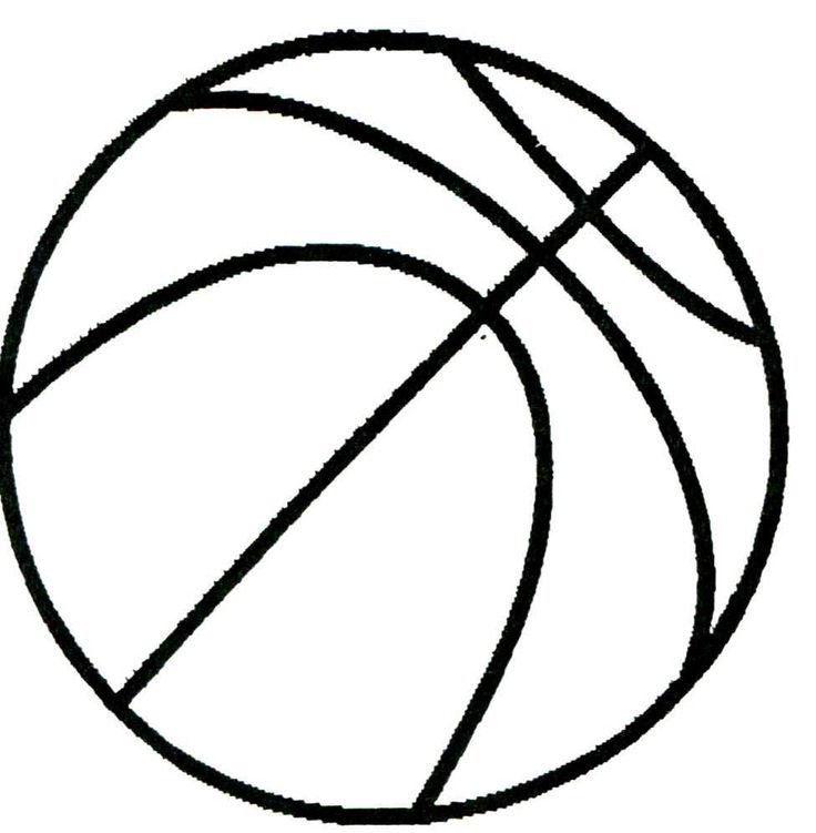 Basketball Printable - AZ Coloring Pages