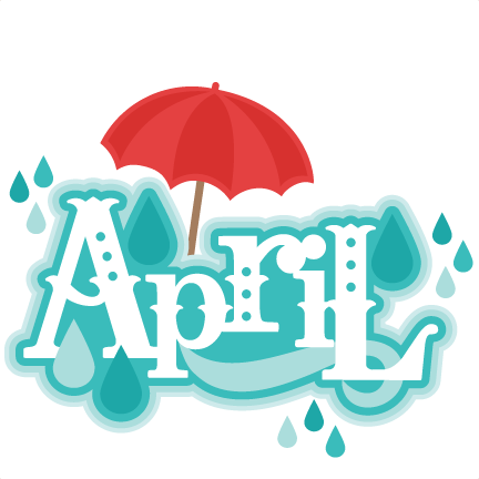 April Clip Art - Tumundografico