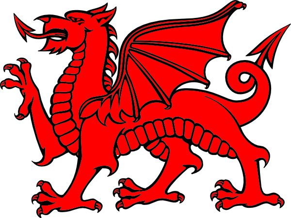 Red Dragon clip art - vector clip art online, royalty free ...