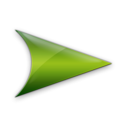 Green Jelly Icons Arrows