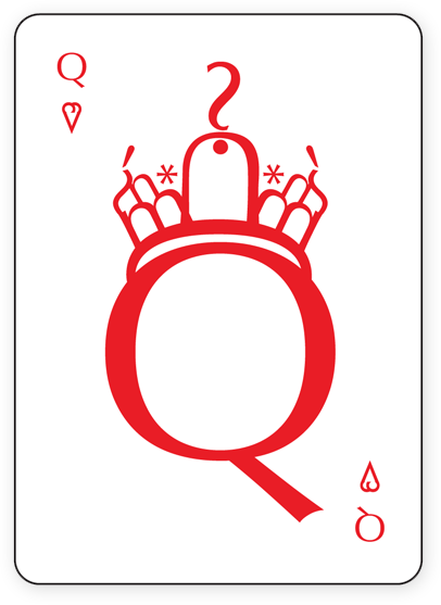 Typographic Playing Cards on Behance