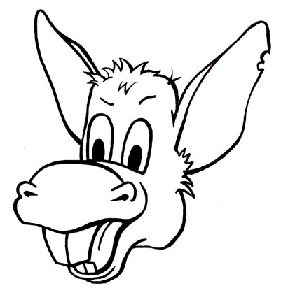 The Artist's Brain: Donkey Burger Logo Trials