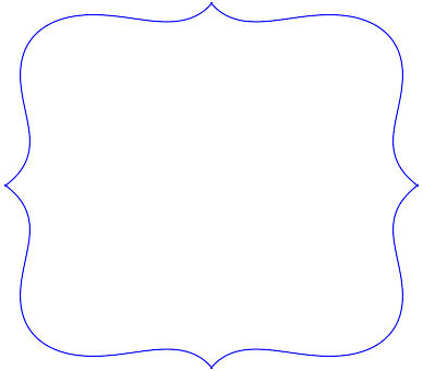 Scalloped Frame