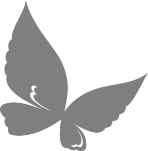 Outline Butterfly clip art - vector clip art online, royalty free ...