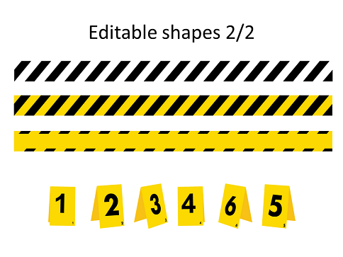 Police Caution Free Powerpoint and Impress Template ...