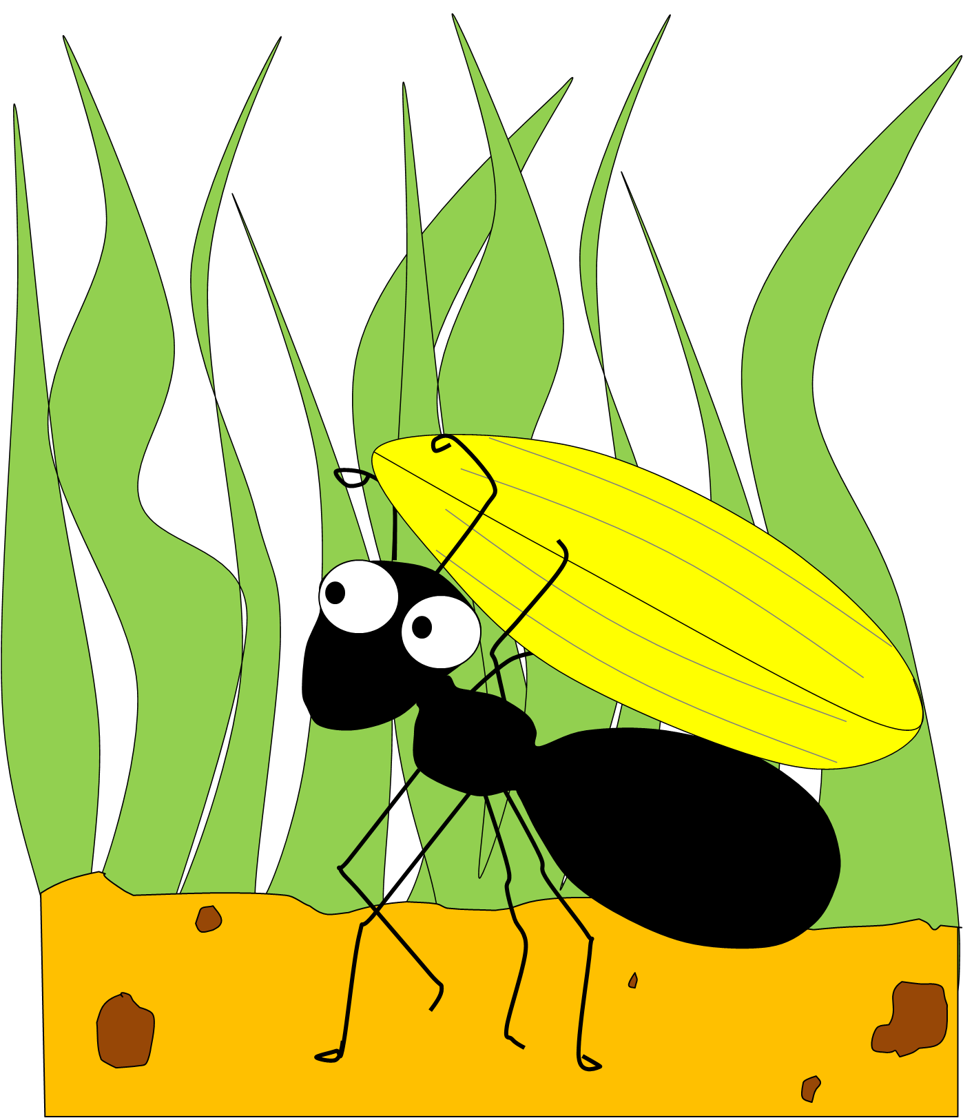 Ant image - vector clip art online, royalty free & public domain