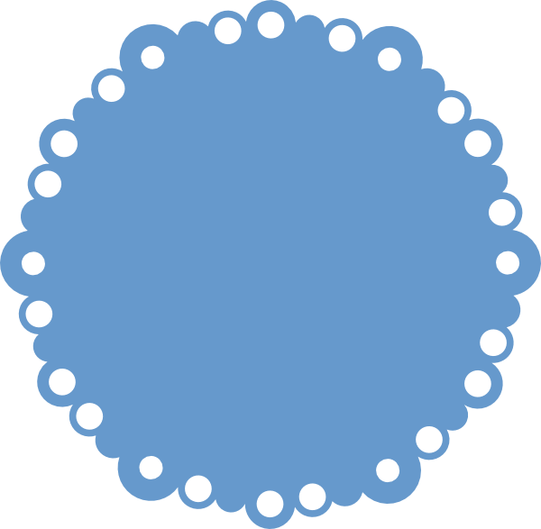 Bubble scalloped circle svg | Images By Heather M's Blog