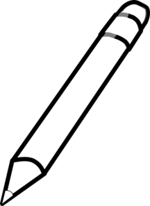 Pencil Clip Art - vector clip art online, royalty ...