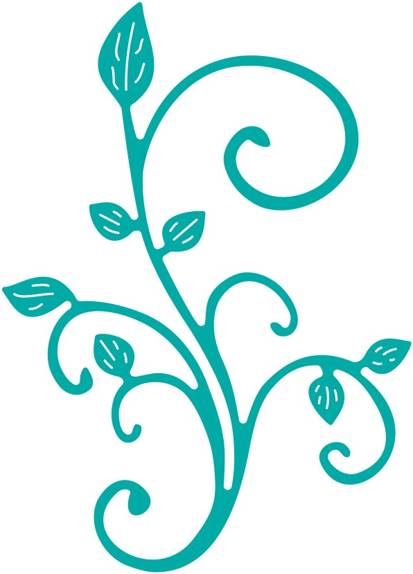 Cheery Lynn Designs - Mini Fanciful Flourish Right