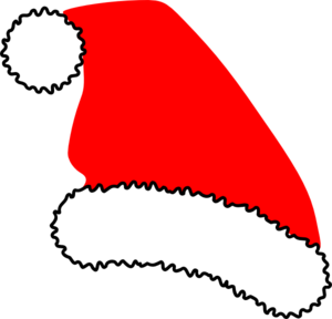 Red Santa Hat clip art - vector clip art online, royalty free ...