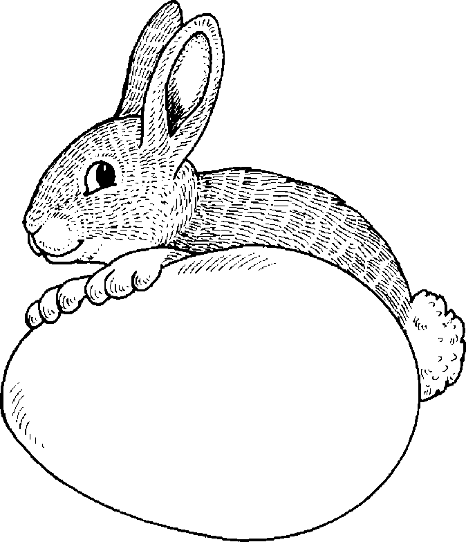Easter Bunny Colouring Pages Printable | Coloring - Part 5
