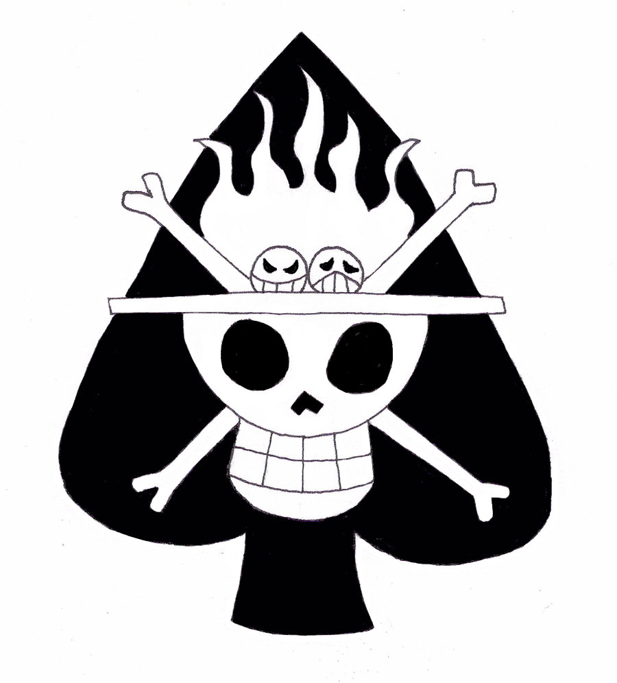 Spade Pirates Jolly Roger
