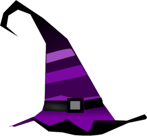 Witch Hat clip art - vector clip art online, royalty free & public ...