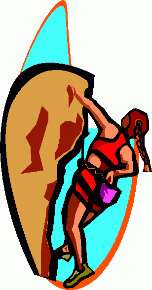 Mountain climbing clip art - Free Clipart Images