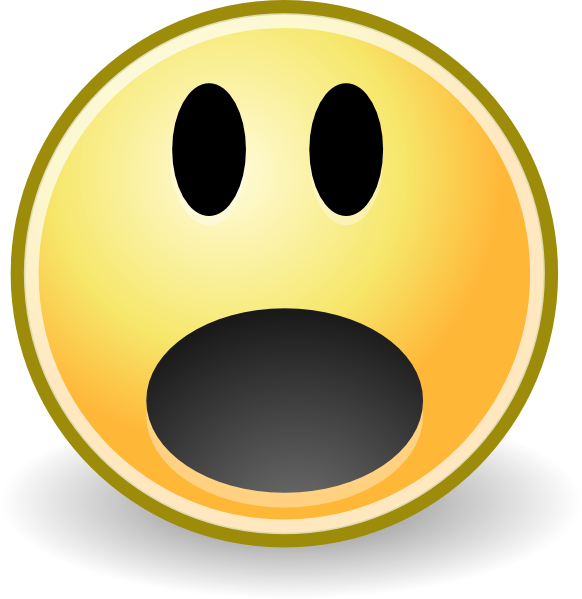 Tango Face Surprise Clip Art - vector clip art online ...