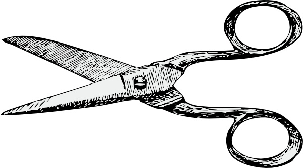 Scissors clip art Free vector in Open office drawing svg ( .svg ...