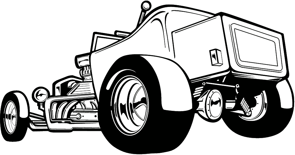 1000+ images about Hotrod Clip Art