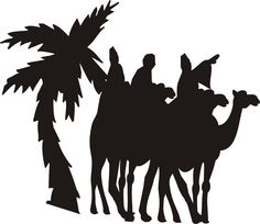 free silhoutte nativity scene patterns | Christmas Nativity ...