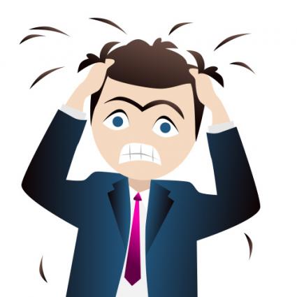Funny Stressful Clip Art