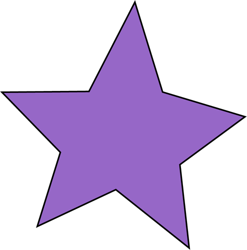 Purple Stars Clipart - Free Clipart Images