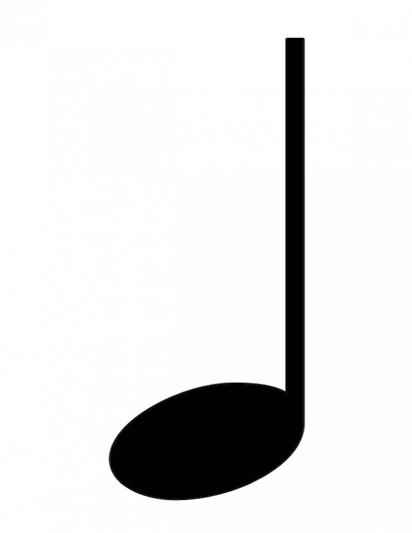 Quarter Note Clip Art - Free Clipart Images