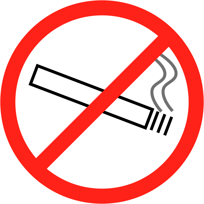 no smoking clipart