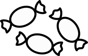 Candy Corn Clip Art Black And White - Free Clipart ...