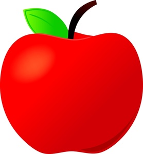 Teacher Apple Clip Art