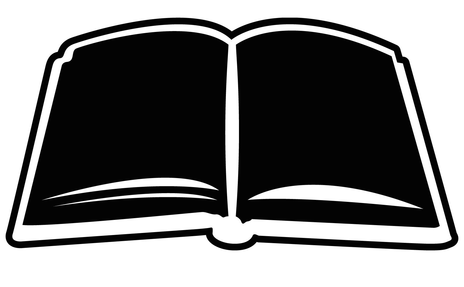 Stack Of Books Clipart Black And White - Free ...