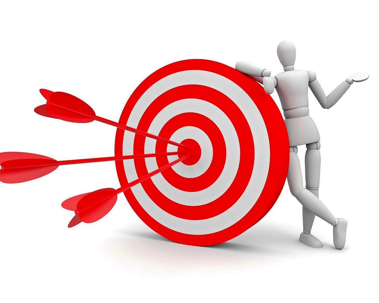 Clipart Men Target Arrows Darts | HD Desktop Wallpapers