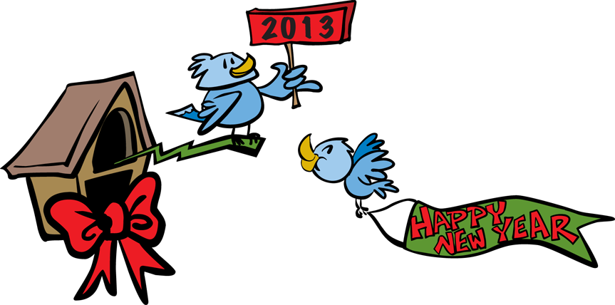 Happy New Year Birds