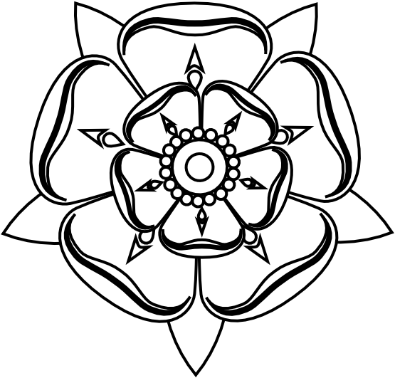 Yorkshire Rose Black White Line Art Tattoo Tatoo Flower Xochi.info ...